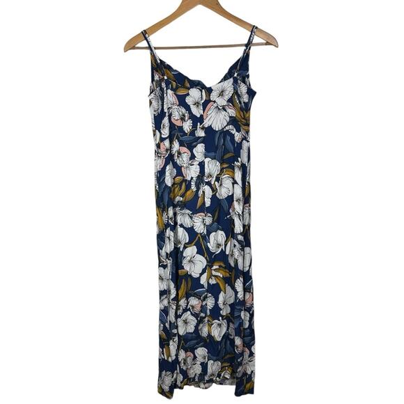 MINKPINK Blue Floral Midi Dress - Picture 8 of 9